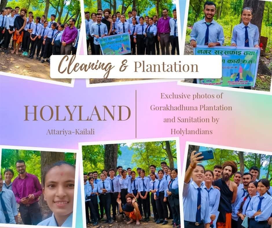 Cleaning and Plantation Campaign